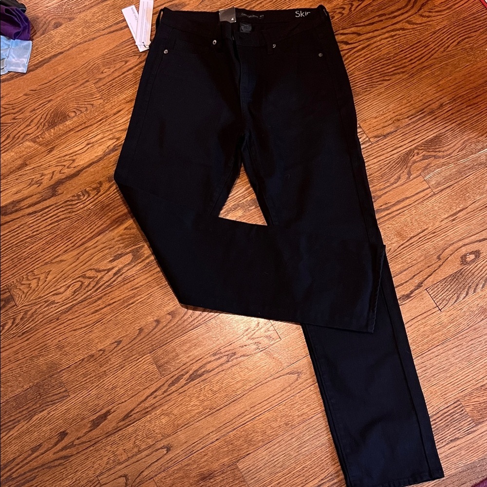 Calvin Klein Jeans Women's Black Skinny Jeans, NWT, 10